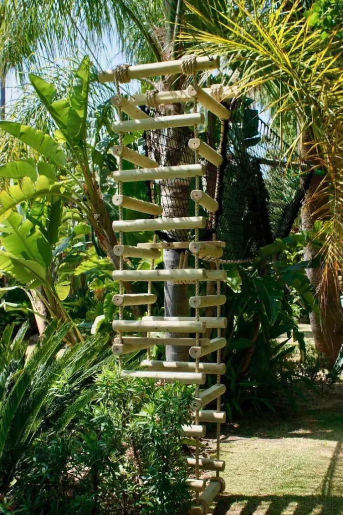 wooden+rope+ladder